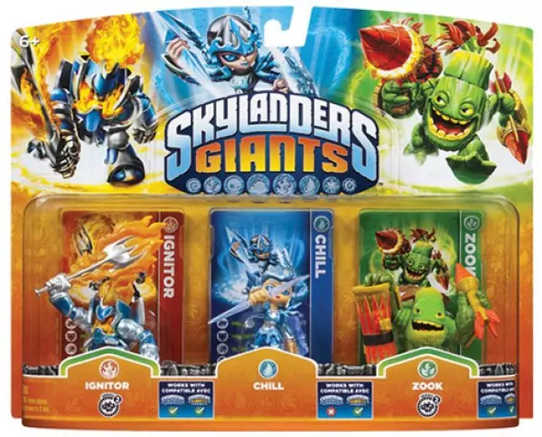 Comprar Figura Skylanders Giants Triple Pack B 