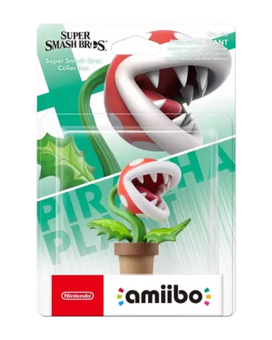 Figura Amiibo Planta Piraña (Serie Super Smash Bros.)