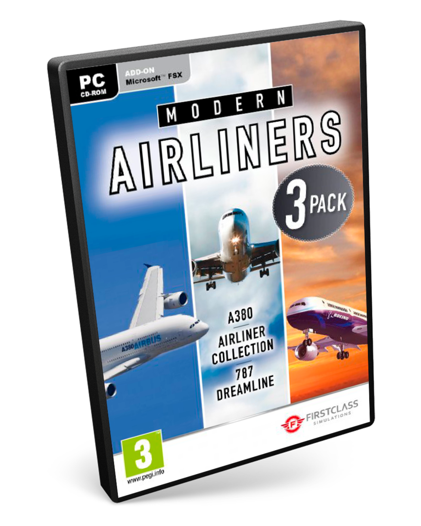 Modern airliners collection (a380 & airliners & 787) - fsx