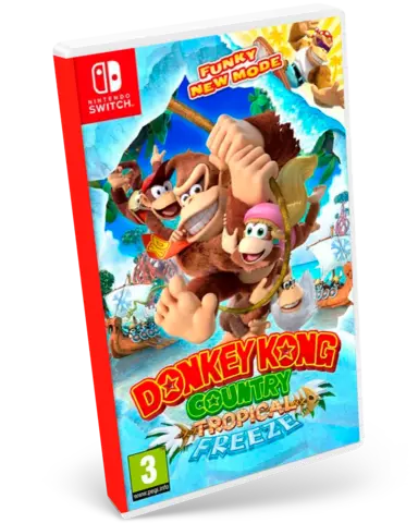 Comprar Donkey Kong Country: Tropical Freeze Switch Estándar - Videojuegos - Videojuegos