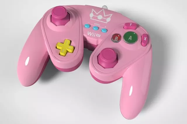 Comprar Mando Fight Pad Peach Wii U - 2.jpg