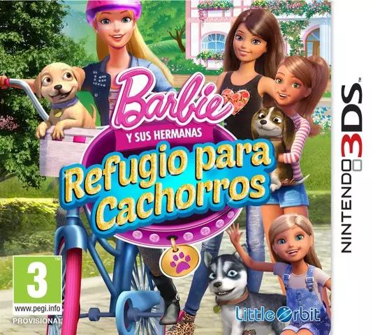 Comprar Barbie: Refugio para Cachorros de Barbie y sus Hermanas 3DS - Videojuegos