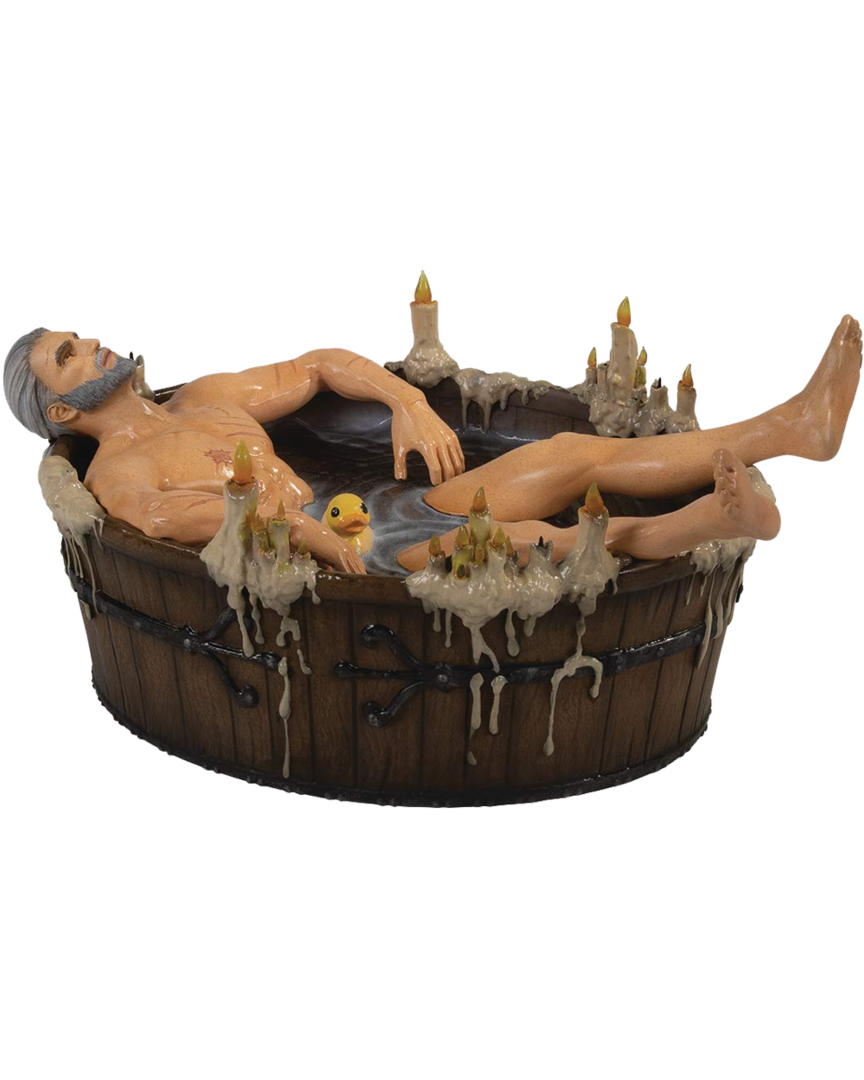 Figura Geralt in Bath The Witcher 3