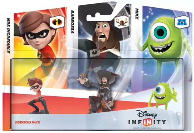 Comprar Disney Infinity Pack 3 Figuras Sidekicks 