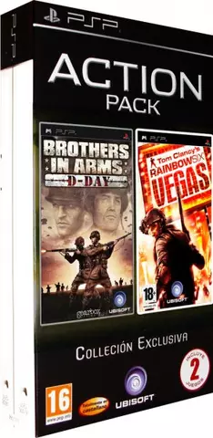 Comprar Pack Brothers In Arms: D-day + Rainbow Six Vegas PSP - Videojuegos - Videojuegos