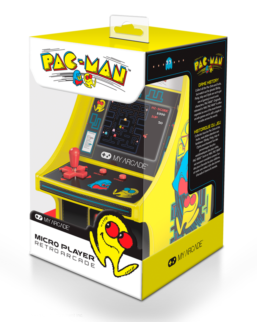 Consola Micro Player Pac-Man My Arcade