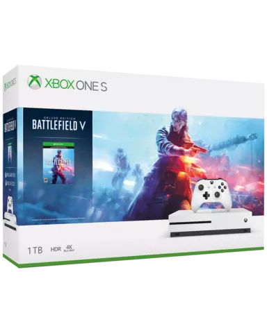 Comprar Xbox One S 1TB + Battlefield V + Pack Juegos 1 + Headset Xbox One
