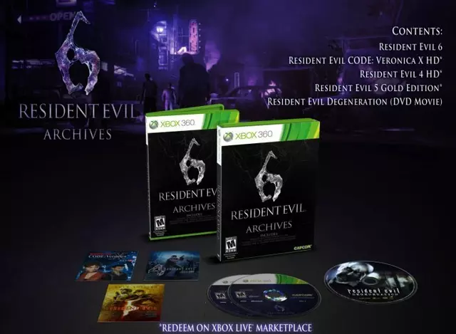 Comprar Resident Evil 6 Archives Xbox 360 screen 1 - 00.jpg