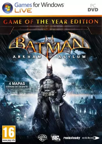 Comprar Batman: Arkham Asylum Game Of The Year Edition PC - Videojuegos