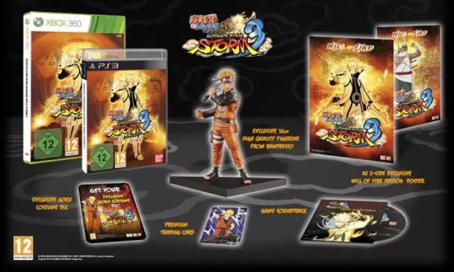 Comprar Naruto Shippuden: Ultimate Ninja Storm 3 Edición Coleccionista Will of Fire Xbox 360 - Videojuegos - Videojuegos