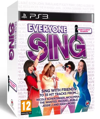 Comprar Everyone Sing Pack Microfono PS3 - Videojuegos