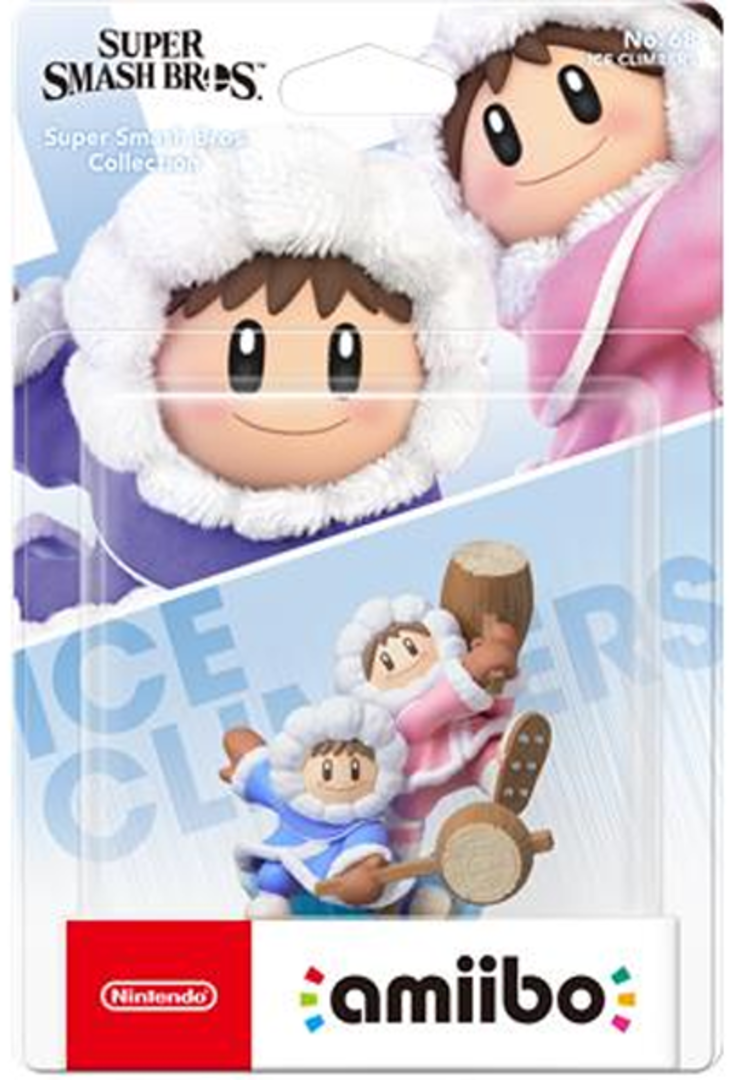 Figura amiibo ice climbers (serie ssb)