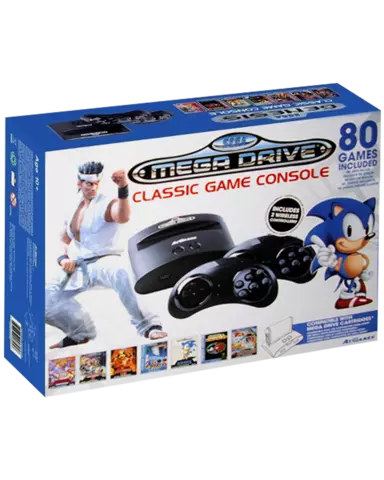 Comprar Sega Mega Drive Classic Consola Wireless Edición Sonic/Virtua Fighter - 80 Juegos 