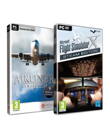 Comprar Flight Simulator X + Airliner Collection PC Estándar