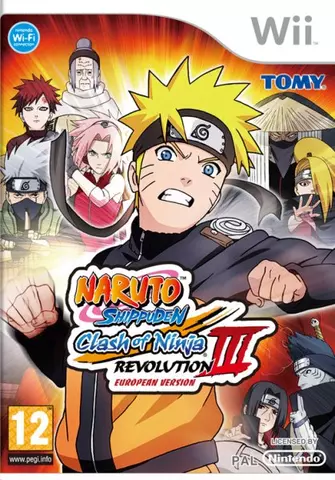 Comprar Naruto 3 Shippuden: Clash Of Ninja Revolution WII - Videojuegos - Videojuegos
