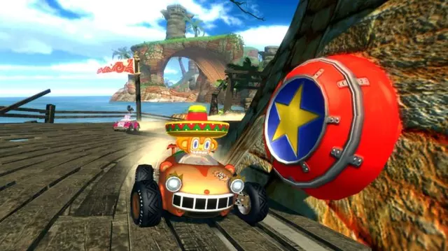 Comprar Sonic & Sega All-stars Racing + Volante PS3 Estándar screen 3 - 03.jpg - 03.jpg
