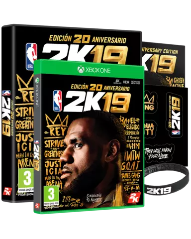 Comprar NBA 2K19 Edición 20 Aniversario Xbox One Limitada
