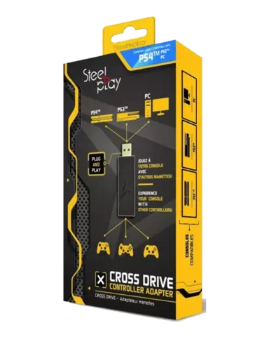 Comprar Cross Drive Adaptador Mandos Universal Steelplay PS4