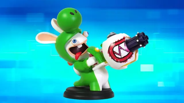 Comprar Figura Rabbid Yoshi 16cm (Serie Mario + Rabbids: Kingdom Battle) screen 2 - 02.jpg