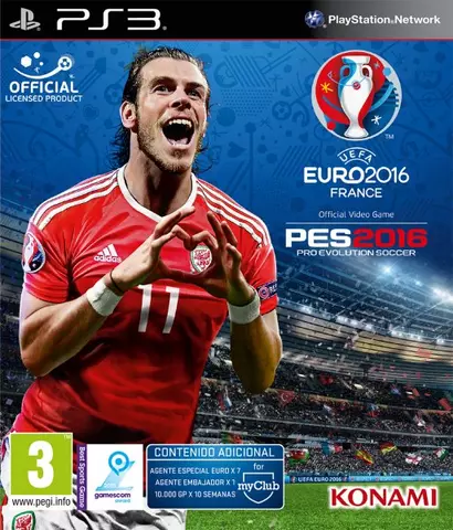 Comprar Pro Evolution Soccer UEFA Euro France 2016 PS3