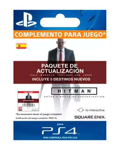 Comprar Hitman Upgrade Pack PS4 PlayStation Network