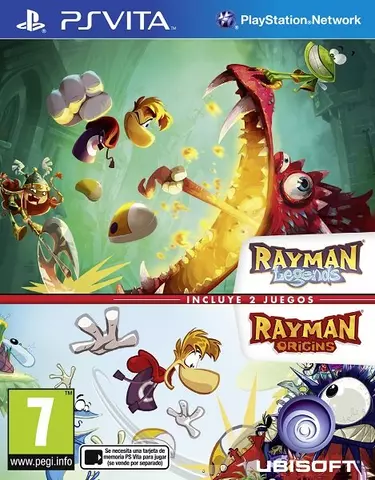 Comprar Compilacion Rayman: Legends + Origins PS Vita Complete Edition