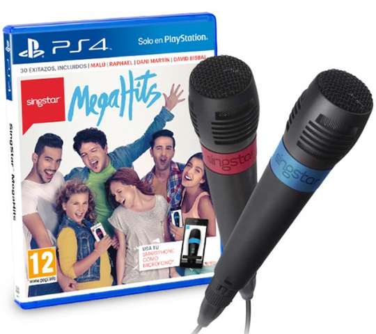 Comprar Singstar MegaHits + Micros PS4