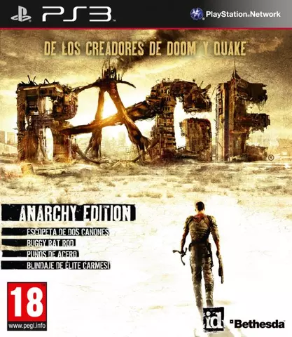 Comprar Rage Anarchy Edition PS3 - Videojuegos - Videojuegos