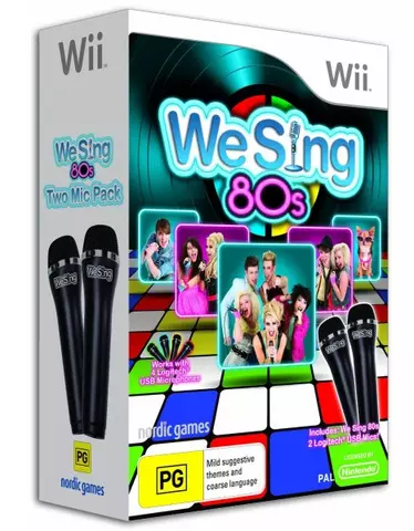 Comprar We Sing 80s + 2 Micros WII - Videojuegos
