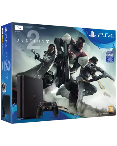 Comprar PS4 Consola Slim 1TB + Destiny 2 + ¡Has Sido Tu! PS4 - Consolas