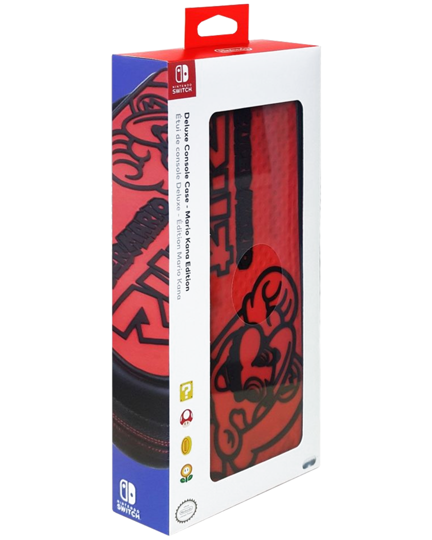 Deluxe Consola Case Super Mario Kana Edition