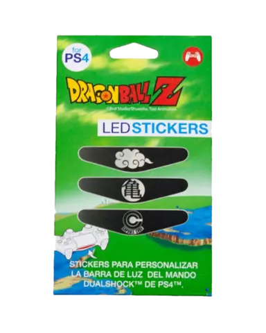 Comprar Dragon Ball Pack 3 LED Stickers para Dualshock 4 - PS4, Protectores de Mando - Accesorios - Accesorios