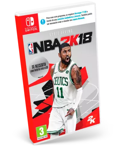 Comprar NBA 2K18 (Código Descarga) Switch Estándar - Videojuegos - Videojuegos