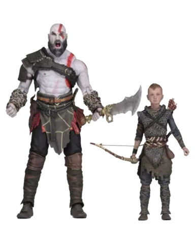 Comprar Figuras God of War Pack Ultimate Kratos & Atreus (13-18 cm) - Figura