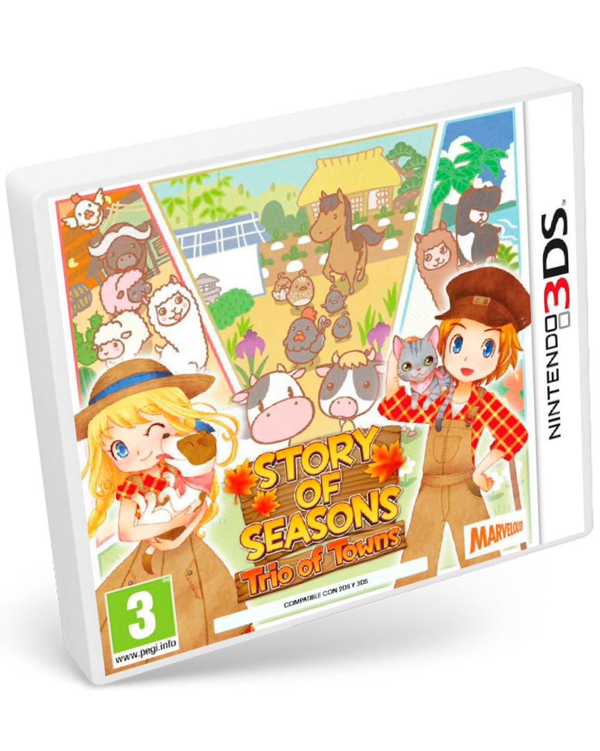 Story of seasons: trio of towns