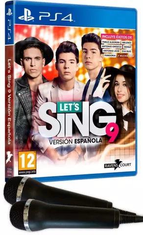 Comprar Lets Sing 9 Española + Microfonos PS4 - Videojuegos