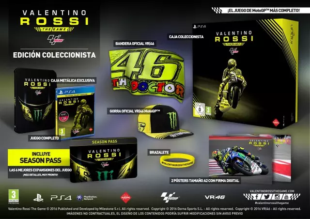 Comprar Moto GP 16: Valentino Rossi Edición Coleccionista PS4 screen 1 - 00.jpg