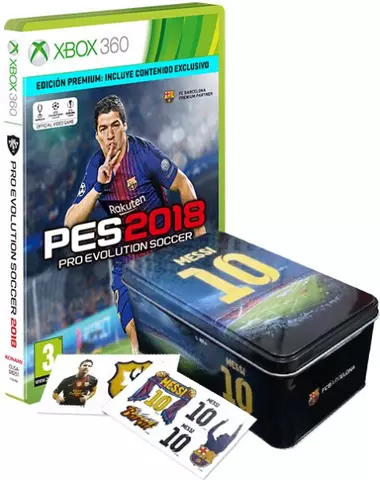 Comprar Pro Evolution Soccer 2018 Edición Premium Xbox 360 - Videojuegos - Videojuegos