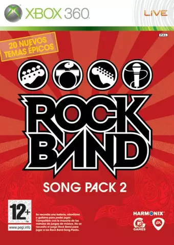 Comprar Rock Band Song Pack 2 Xbox 360 - Videojuegos - Videojuegos