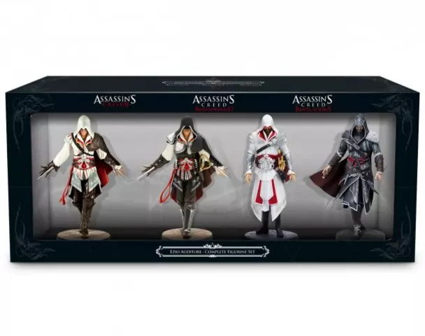 Comprar Pack 4 Figuras Ezio Auditore Assassins Creed 