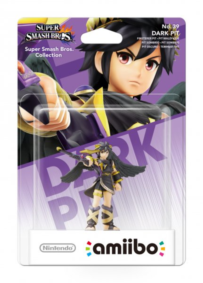 Figura amiibo dark pit (serie ssb)