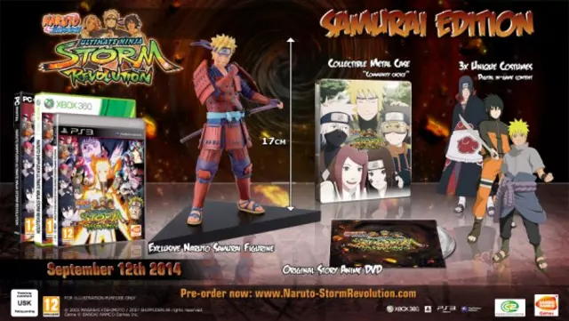 Comprar Naruto Shippuden: Ultimate Ninja Storm Revolution Edición Samurai PS3