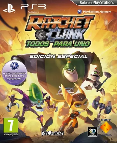Comprar Ratchet & Clank: Todos Para Uno Edición Limitada PS3 - Videojuegos - Videojuegos