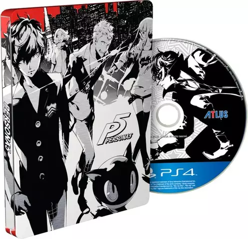 Comprar Persona 5 Edición Day One Steelbook PS4
