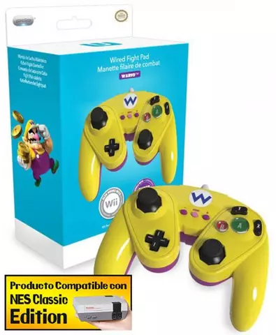 Comprar Mando Fight Pad Wario Wii U