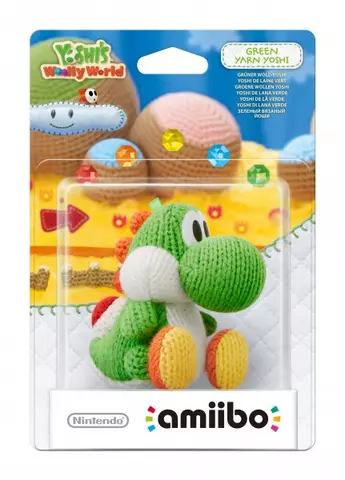 Comprar Figura Amiibo Yoshi Lana Verde Figuras amiibo
