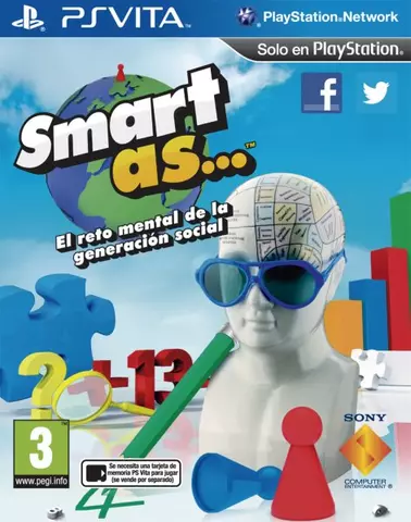 Comprar Smart As: El Reto Mental de la Generación Social PS Vita Estándar - Videojuegos - Videojuegos