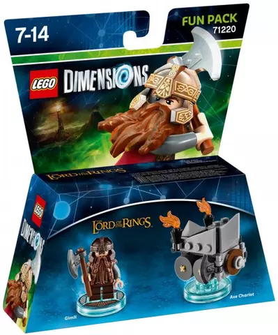 Comprar Señor de Anillos Gimli Fun Pack LEGO Dimensions  - Merchandising