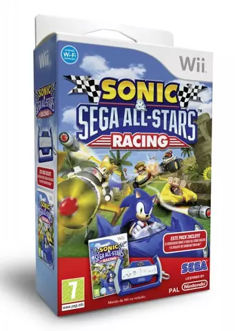 Comprar Sonic & Sega All-stars Racing + Volante WII - Videojuegos - Videojuegos