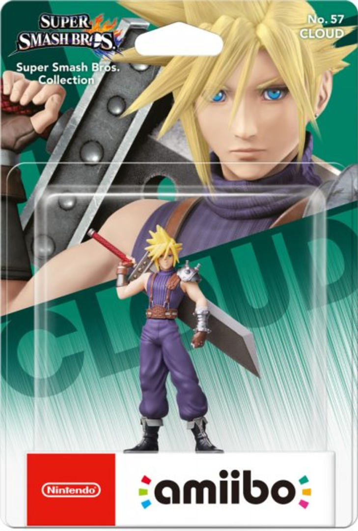 Figura Amiibo Cloud (Serie Super Smash Bros.)